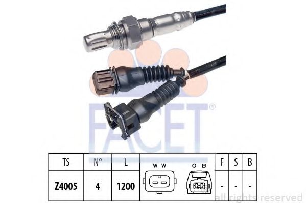 FACET 10.7041 Лямбда-зонд<br >AR 67105 
