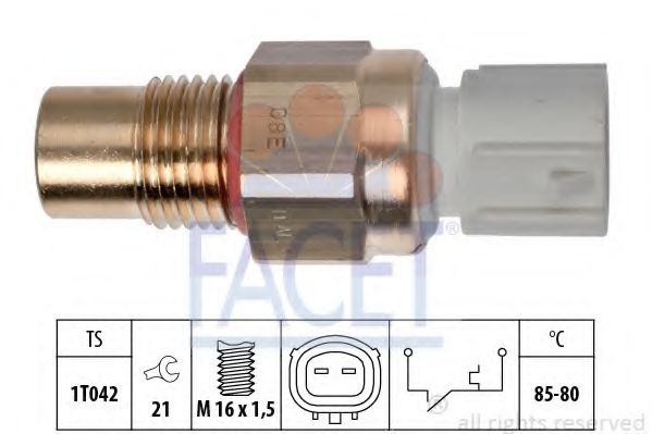 FACET 7.5246 Термовыключатель, вентилятор радиатора G4EH для HYUNDAI EXCEL (Хендай Эxcэл) FACET 7.5246 Термовыключатель, вентилятор радиатора G4EH для HYUNDAI EXCEL (Хендай Эxcэл)