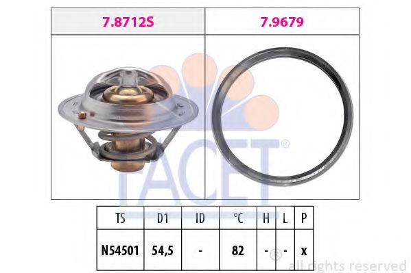 FACET 7.8712 Термостат, охлаждающая жидкость Водяной насос для NISSAN TSURA VII (Ниссан Цура v2) FACET 7.8712 Термостат, охлаждающая жидкость Водяной насос для NISSAN TSURA VII (Ниссан Цура v2)