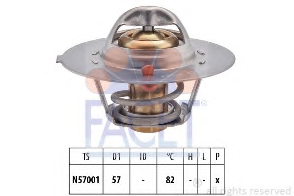 FACET 7.8209S Термостат, охлаждающая жидкость 118 (XL5) для PEUGEOT 305 II (Пежо 305 2) FACET 7.8209S Термостат, охлаждающая жидкость 118 (XL5) для PEUGEOT 305 II (Пежо 305 2)