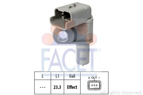 FACET 9.0632 Датчик, положение распределительного вала TXDB для LAND-ROVER (Ланд-ровер) FACET 9.0632 Датчик, положение распределительного вала TXDB для LAND-ROVER (Ланд-ровер)