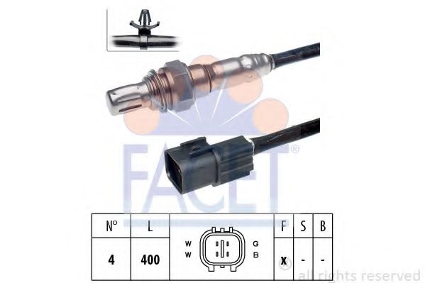 FACET 10.7389 Лямбда-зонд<br >4G93 (GDI) 