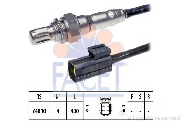 FACET 10.7914 Лямбда-зонд 12 A2A для ROVER 400 (Ровер 400) FACET 10.7914 Лямбда-зонд 12 A2A для ROVER 400 (Ровер 400)