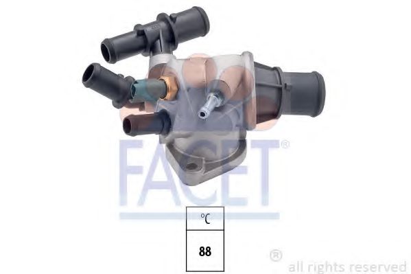 FACET 7.8585 Термостат, охлаждающая жидкость 186 A9. 000 для FIAT (Фиат) FACET 7.8585 Термостат, охлаждающая жидкость 186 A9. 000 для FIAT (Фиат)