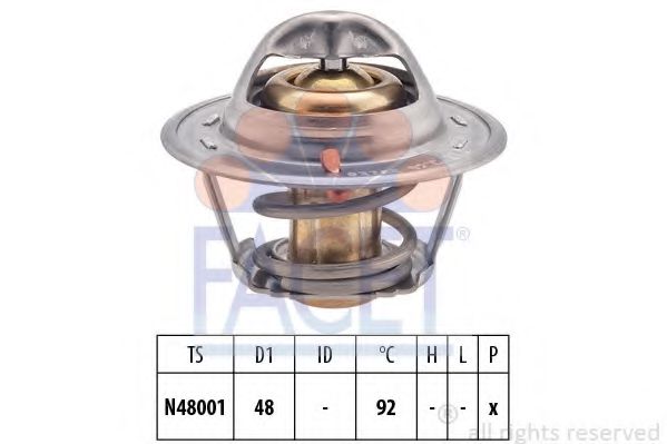 FACET 7.8376S Термостат, охлаждающая жидкость HK для VOLKSWAGEN JETTA II (Фольксваген Жэтта 2) FACET 7.8376S Термостат, охлаждающая жидкость HK для VOLKSWAGEN JETTA II (Фольксваген Жэтта 2)