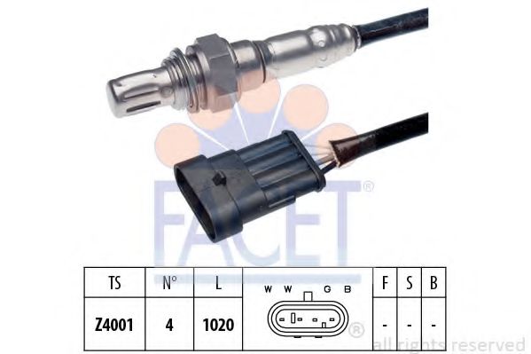 FACET 10.7022 Лямбда-зонд Южная Африка для FIAT TEMPRA (Фиат Тэмпра) FACET 10.7022 Лямбда-зонд Южная Африка для FIAT TEMPRA (Фиат Тэмпра)