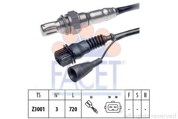 FACET 10.7025 Лямбда-зонд AR 67203 для AUDI 90 (Ауди 90) FACET 10.7025 Лямбда-зонд AR 67203 для AUDI 90 (Ауди 90)