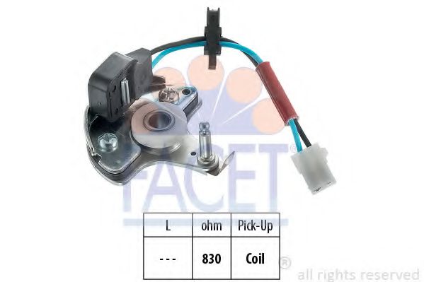FACET 8.4976M Датчик, импульс зажигания Marelli для LANCIA (Лансиа/лянча) FACET 8.4976M Датчик, импульс зажигания Marelli для LANCIA (Лансиа/лянча)