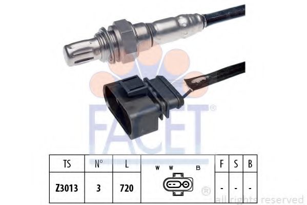 FACET 10.7147 Лямбда-зонд ACU для VOLKSWAGEN T4 CARAVELLE (Фольксваген Т4 cараvэллэ) FACET 10.7147 Лямбда-зонд ACU для VOLKSWAGEN T4 CARAVELLE (Фольксваген Т4 cараvэллэ)