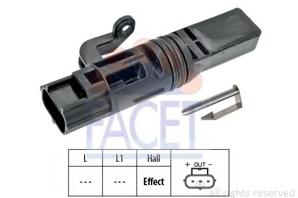 FACET 9.0481K Датчик частоты вращения, управление двигателем ручная коробка передач 5-ступенчатая для FORD FUSION (Форд Фьюжн) FACET 9.0481K Датчик частоты вращения, управление двигателем ручная коробка передач 5-ступенчатая для FORD FUSION (Форд Фьюжн)