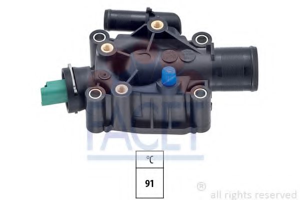 FACET 7.8671 Термостат, охлаждающая жидкость NFU (TU5JP4) для PEUGEOT 207 (Пежо 207) FACET 7.8671 Термостат, охлаждающая жидкость NFU (TU5JP4) для PEUGEOT 207 (Пежо 207)
