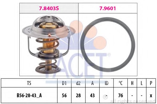 FACET 7.8403 Термостат, охлаждающая жидкость 4G92 (SOHC 16V) для MITSUBISHI PAJERO/SHOGUN III (Митсубиши/митсубиси Пажэро/шогун 3) FACET 7.8403 Термостат, охлаждающая жидкость 4G92 (SOHC 16V) для MITSUBISHI PAJERO/SHOGUN III (Митсубиши/митсубиси Пажэро/шогун 3)