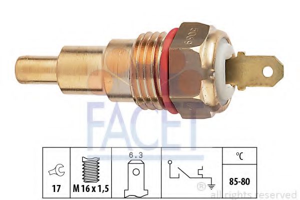 FACET 7.5068 Термовыключатель, вентилятор радиатора 4G16 для MITSUBISHI STARION (Митсубиши/митсубиси Старион) FACET 7.5068 Термовыключатель, вентилятор радиатора 4G16 для MITSUBISHI STARION (Митсубиши/митсубиси Старион)