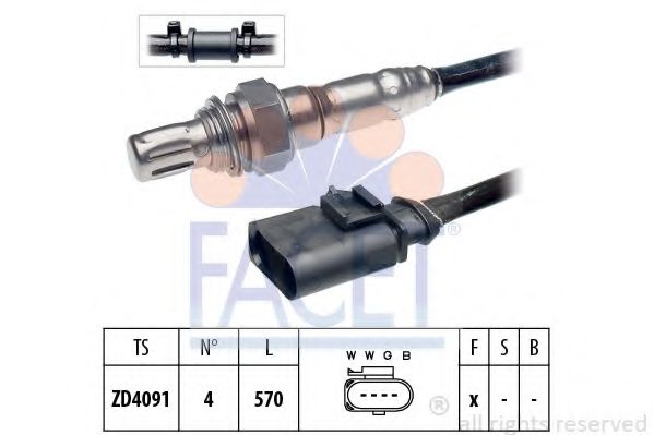 FACET 10.7931 Лямбда-зонд к катализатору для VOLKSWAGEN JETTA I (Фольксваген Жэтта и) FACET 10.7931 Лямбда-зонд к катализатору для VOLKSWAGEN JETTA I (Фольксваген Жэтта и)