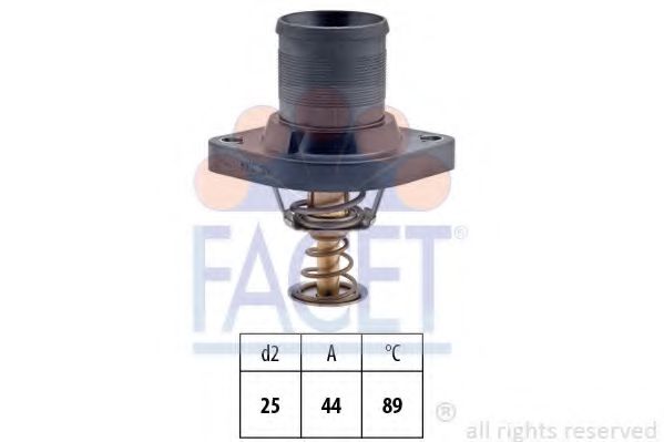FACET 7.8423 Термостат, охлаждающая жидкость RFJ (EW10A) для PEUGEOT 407 (Пежо 407) FACET 7.8423 Термостат, охлаждающая жидкость RFJ (EW10A) для PEUGEOT 407 (Пежо 407)