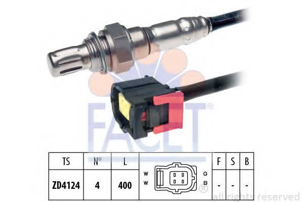 FACET 10.8233 Лямбда-зонд к катализатору для CHRYSLER PT CRUISER (Крайслер Пт cруисэр) FACET 10.8233 Лямбда-зонд к катализатору для CHRYSLER PT CRUISER (Крайслер Пт cруисэр)