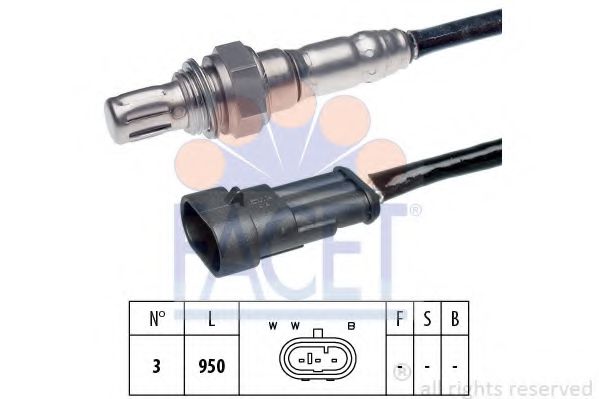 FACET 10.7048 Лямбда-зонд<br >836 A3. 000 