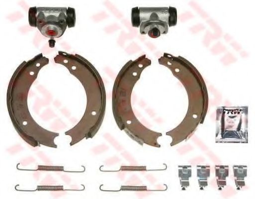 TRW BK1001 Тормозные колодоки для RENAULT LE CAR (Рено Лэ cар) TRW BK1001 Тормозные колодоки для RENAULT LE CAR (Рено Лэ cар)