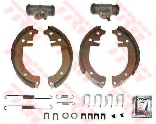 TRW BK1007 Тормозные колодоки для RENAULT LE CAR (Рено Лэ cар) TRW BK1007 Тормозные колодоки для RENAULT LE CAR (Рено Лэ cар)