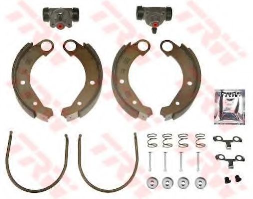 TRW BK1102 Тормозные колодоки для CITROëN (Cитроëн) TRW BK1102 Тормозные колодоки для CITROëN (Cитроëн)