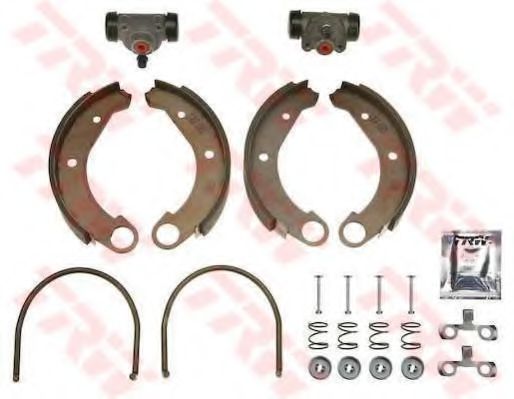 TRW BK1103 Тормозные колодоки для CITROëN (Cитроëн) TRW BK1103 Тормозные колодоки для CITROëN (Cитроëн)