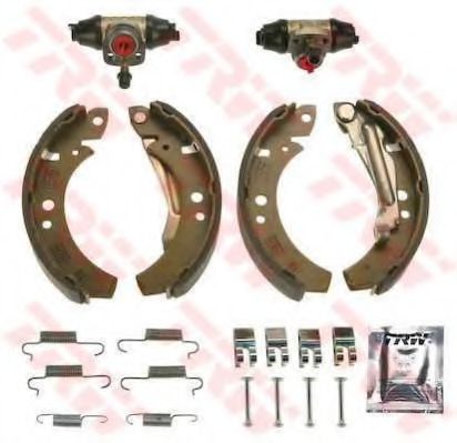 TRW BK1504 Тормозные колодоки для VOLKSWAGEN CARIBE I (Фольксваген Cарибэ и) TRW BK1504 Тормозные колодоки для VOLKSWAGEN CARIBE I (Фольксваген Cарибэ и)