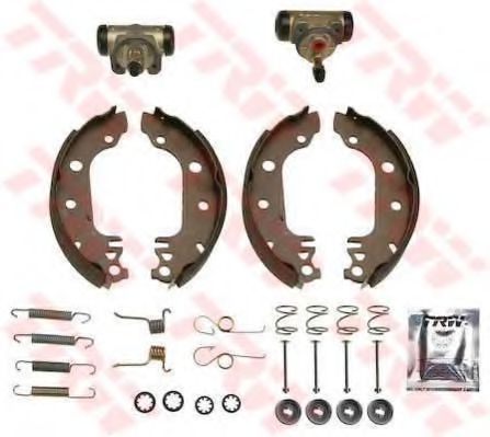TRW BK1630 Тормозные колодоки для FORD FIESTA (Форд Фиэста) TRW BK1630 Тормозные колодоки для FORD FIESTA (Форд Фиэста)