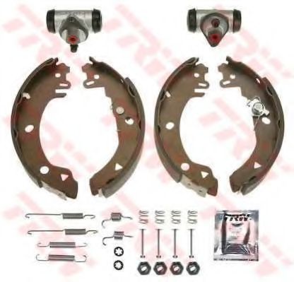 TRW BK1647 Тормозные колодоки для FORD FIESTA (Форд Фиэста) TRW BK1647 Тормозные колодоки для FORD FIESTA (Форд Фиэста)