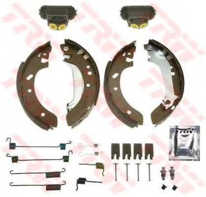 TRW BK1675 Тормозные колодоки для FORD FIESTA (Форд Фиэста) TRW BK1675 Тормозные колодоки для FORD FIESTA (Форд Фиэста)