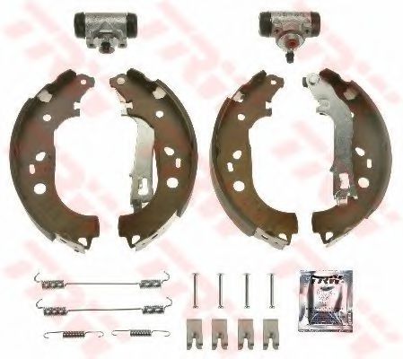 TRW BK1778 Тормозные колодоки для LANCIA MUSA (Лансиа/лянча Муса)