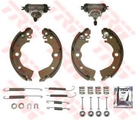 TRW BK1949 Тормозные колодоки для NISSAN 100 NX (Ниссан 100 нx) TRW BK1949 Тормозные колодоки для NISSAN 100 NX (Ниссан 100 нx)