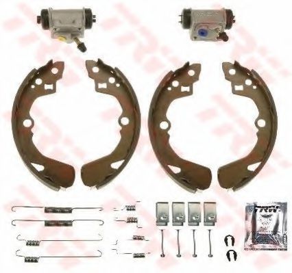 TRW BK1969 Тормозные колодоки для SUBARU JUSTY II (Субару Жустъ 2) TRW BK1969 Тормозные колодоки для SUBARU JUSTY II (Субару Жустъ 2)