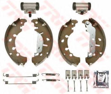 TRW BK2633 Тормозные колодоки для FORD FUSION (Форд Фьюжн) TRW BK2633 Тормозные колодоки для FORD FUSION (Форд Фьюжн)
