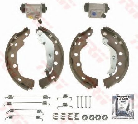 TRW BK2938 Тормозные колодоки для SUBARU JUSTY II (Субару Жустъ 2) TRW BK2938 Тормозные колодоки для SUBARU JUSTY II (Субару Жустъ 2)