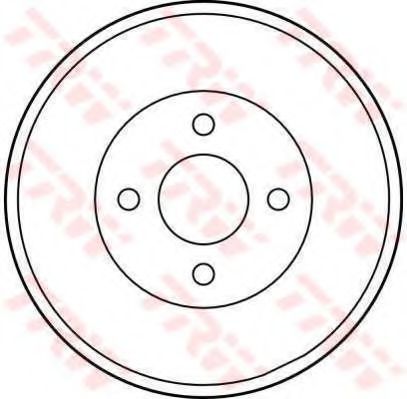 TRW DB4217 Тормозной барабан для VOLVO 340-360 (Вольво 340-360) TRW DB4217 Тормозной барабан для VOLVO 340-360 (Вольво 340-360)