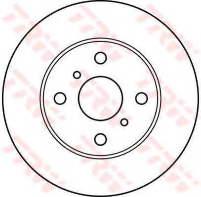 TRW DF1441 Тормозной диск для TOYOTA COROLLA FX (Тойота/тоета Cоролла инфинити фх) TRW DF1441 Тормозной диск для TOYOTA COROLLA FX (Тойота/тоета Cоролла инфинити фх)
