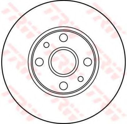 TRW DF1780 Тормозной диск для LANCIA (Лансиа/лянча) TRW DF1780 Тормозной диск для LANCIA (Лансиа/лянча)