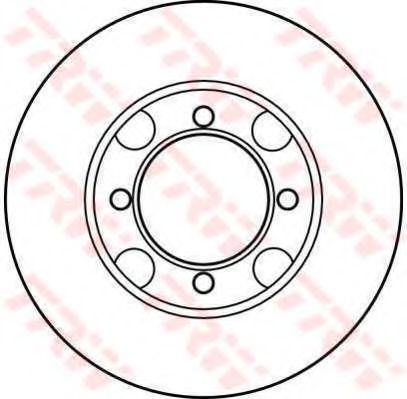 TRW DF2572 Тормозной диск для MAZDA 626 II (Мазда 626 2) TRW DF2572 Тормозной диск для MAZDA 626 II (Мазда 626 2)