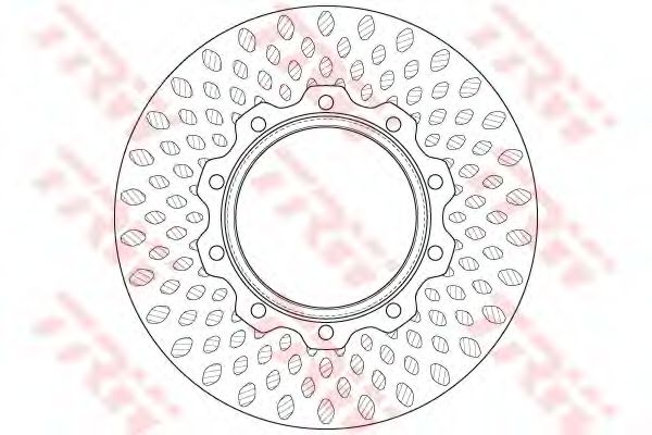 TRW DF5019S Тормозной диск для MAN (Ман) TRW DF5019S Тормозной диск для MAN (Ман)