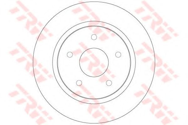 TRW DF6325 Тормозной диск для DODGE JOURNEY (Додж Жоурнэъ) TRW DF6325 Тормозной диск для DODGE JOURNEY (Додж Жоурнэъ)