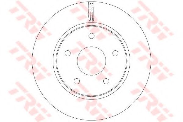 TRW DF6415 Тормозной диск для CHRYSLER GRAND VOYAGER V (Крайслер Гранд вояджер 5) TRW DF6415 Тормозной диск для CHRYSLER GRAND VOYAGER V (Крайслер Гранд вояджер 5)