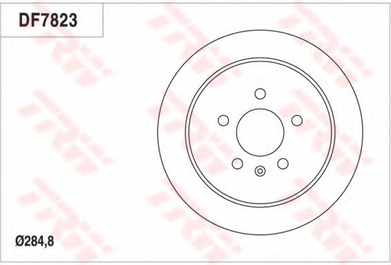 TRW DF7823 Тормозной диск для CHERY CHANCE (Чери Чанcэ) TRW DF7823 Тормозной диск для CHERY CHANCE (Чери Чанcэ)