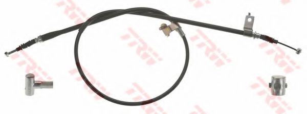 TRW GCH586 Трос, стояночная тормозная система для MAZDA 323 F V (Мазда 323 ф5) TRW GCH586 Трос, стояночная тормозная система для MAZDA 323 F V (Мазда 323 ф5)