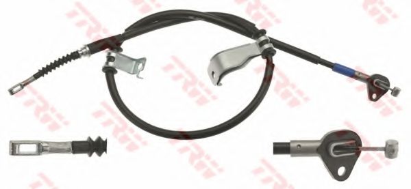 TRW GCH657 Трос, стояночная тормозная система для HYUNDAI I10 (Хендай И10) TRW GCH657 Трос, стояночная тормозная система для HYUNDAI I10 (Хендай И10)