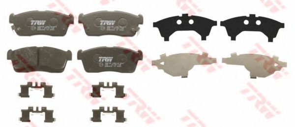 TRW GDB3430 Тормозные колодки для DAIHATSU TANTO (Дайхатсу Танто) TRW GDB3430 Тормозные колодки для DAIHATSU TANTO (Дайхатсу Танто)