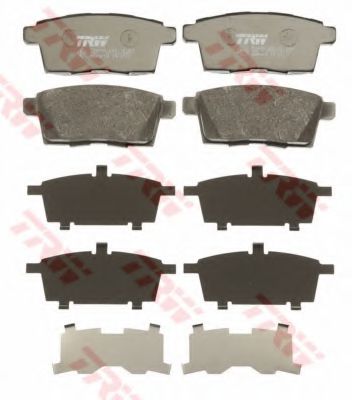 TRW GDB3472 Тормозные колодки для FORD USA EDGE (Форд сша Эдгэ)
