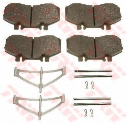 TRW GDB5004 Тормозные колодки для IVECO EURO (Ивеко Эуро) TRW GDB5004 Тормозные колодки для IVECO EURO (Ивеко Эуро)