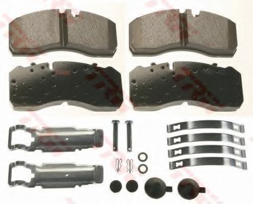 TRW GDB5072 Тормозные колодки для MAN M 2000 M (Ман М 2000 м) TRW GDB5072 Тормозные колодки для MAN M 2000 M (Ман М 2000 м)