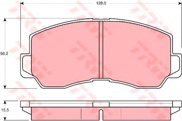 TRW GDB785 Тормозные колодки для MITSUBISHI GALANT II (Митсубиши/митсубиси Галант 2) TRW GDB785 Тормозные колодки для MITSUBISHI GALANT II (Митсубиши/митсубиси Галант 2)