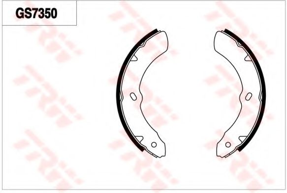 TRW GS7350 Тормозные колодоки для ISUZU ELF (Исузу Элф) TRW GS7350 Тормозные колодоки для ISUZU ELF (Исузу Элф)